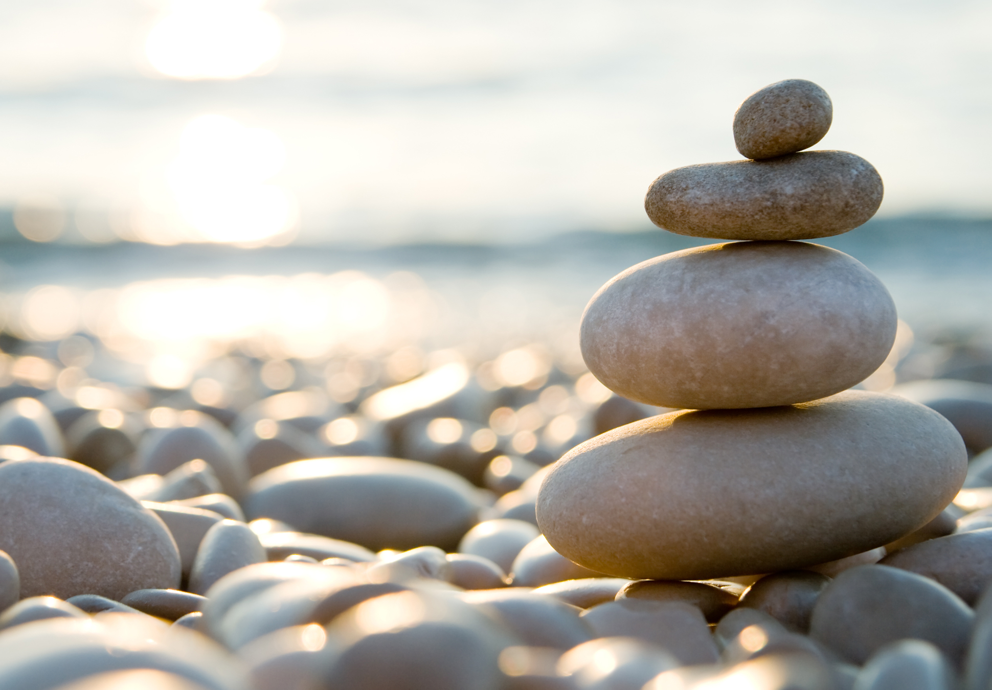 stones balancing 